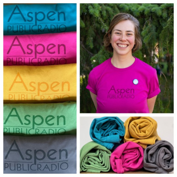 Aspen Public Radio Logo T-shirt